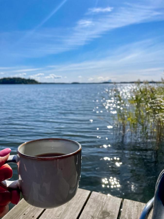 New Lakehouse - Amazing Sea View And Private Pier! Stockholm Bagian luar foto